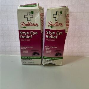 2x similasan Stye Eye Relief Eye Drops